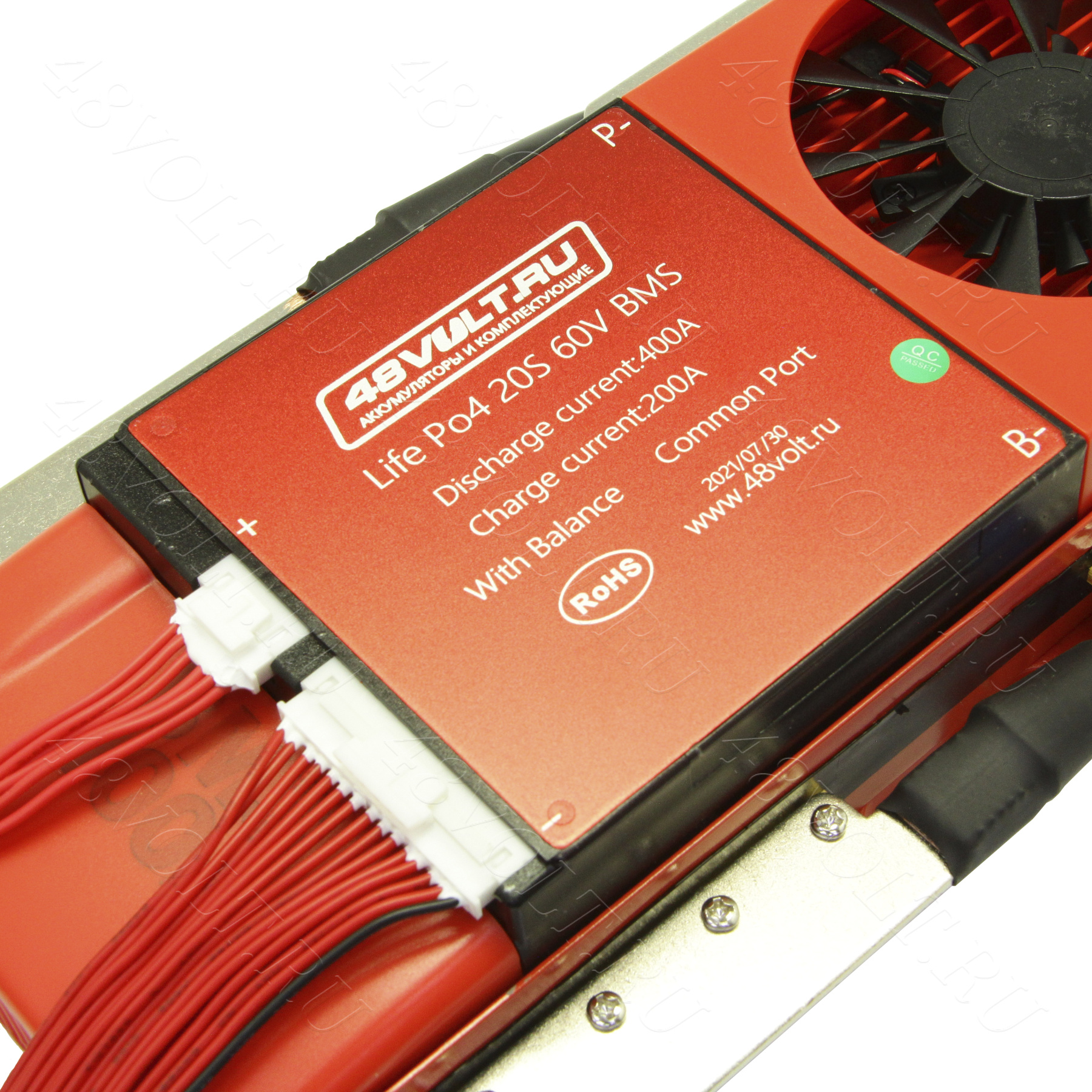 BMS LiFePO4 20S 60V 400A симметрия